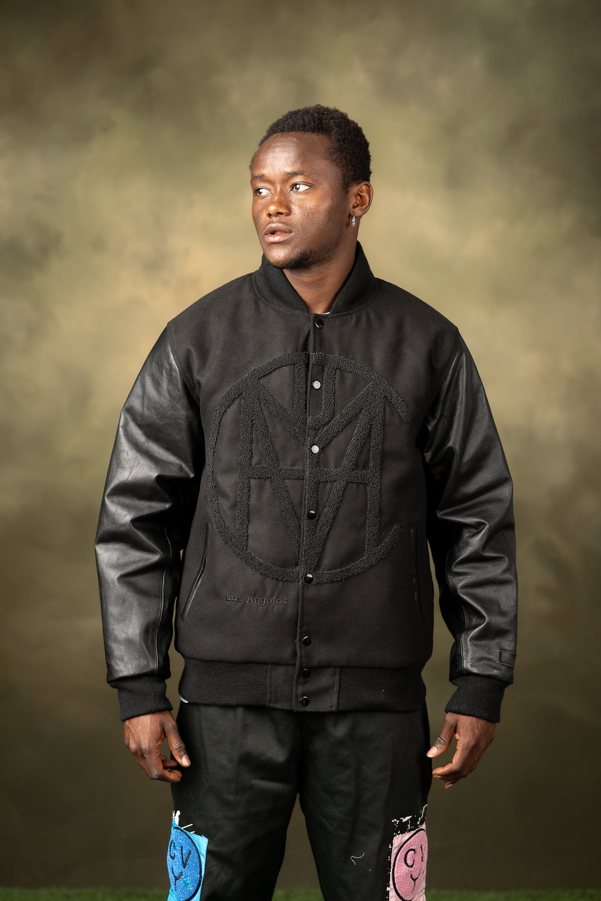 CRKSOLY. Men Varsity Jacket, product photo 9