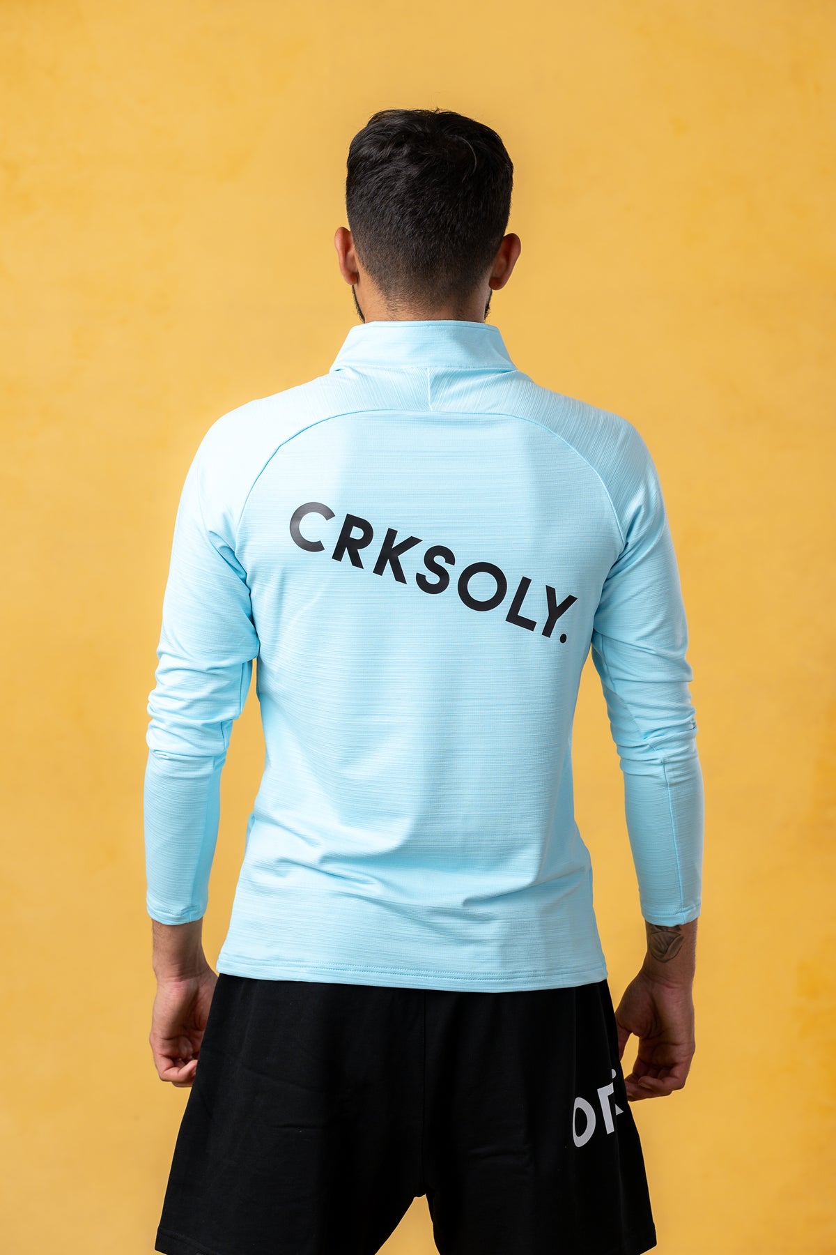 CRKSOLY. Men Training 1/4 Zip Pullover, product photo 6