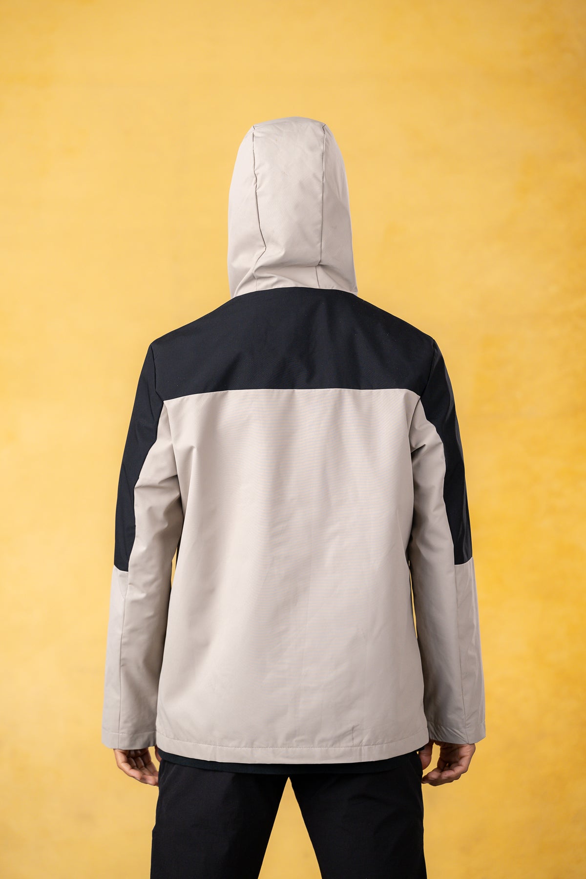 CRKSOLY. Men Tan Windbreaker Jacket, product photo 7