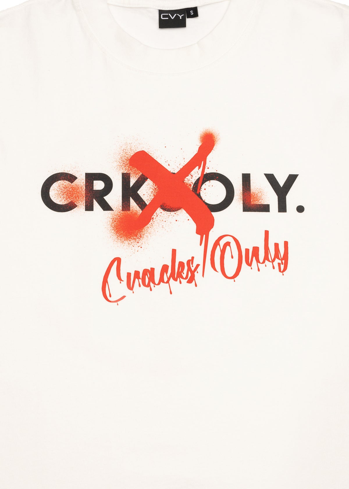 CRKSOLY. Men Void Oversize Cotton Tee, product photo 9