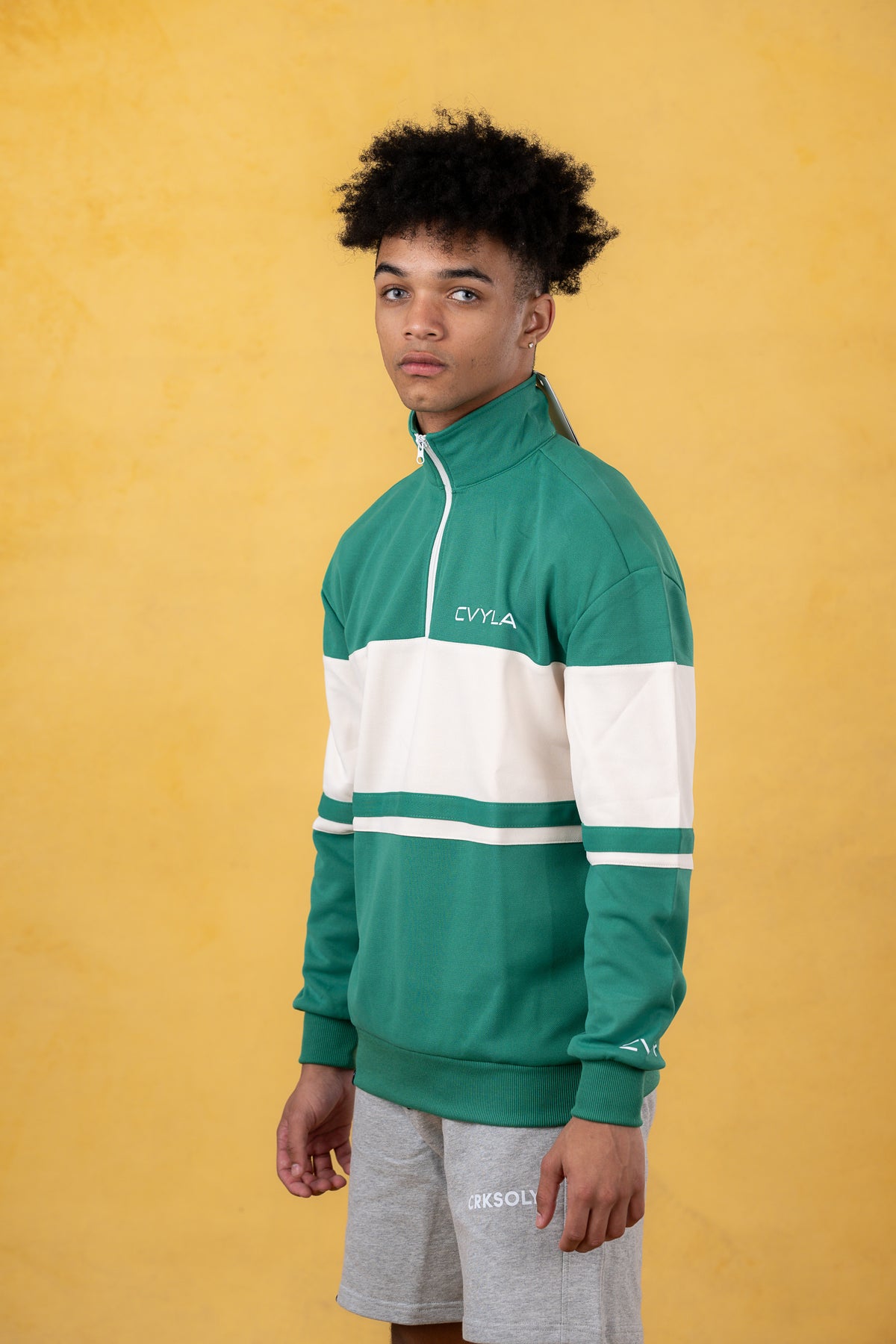 CVYLA Men 1/4 Zip Pullover, product photo 9