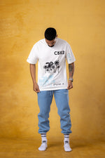 CRKSOLY. Miami Oversize Cotton Tee