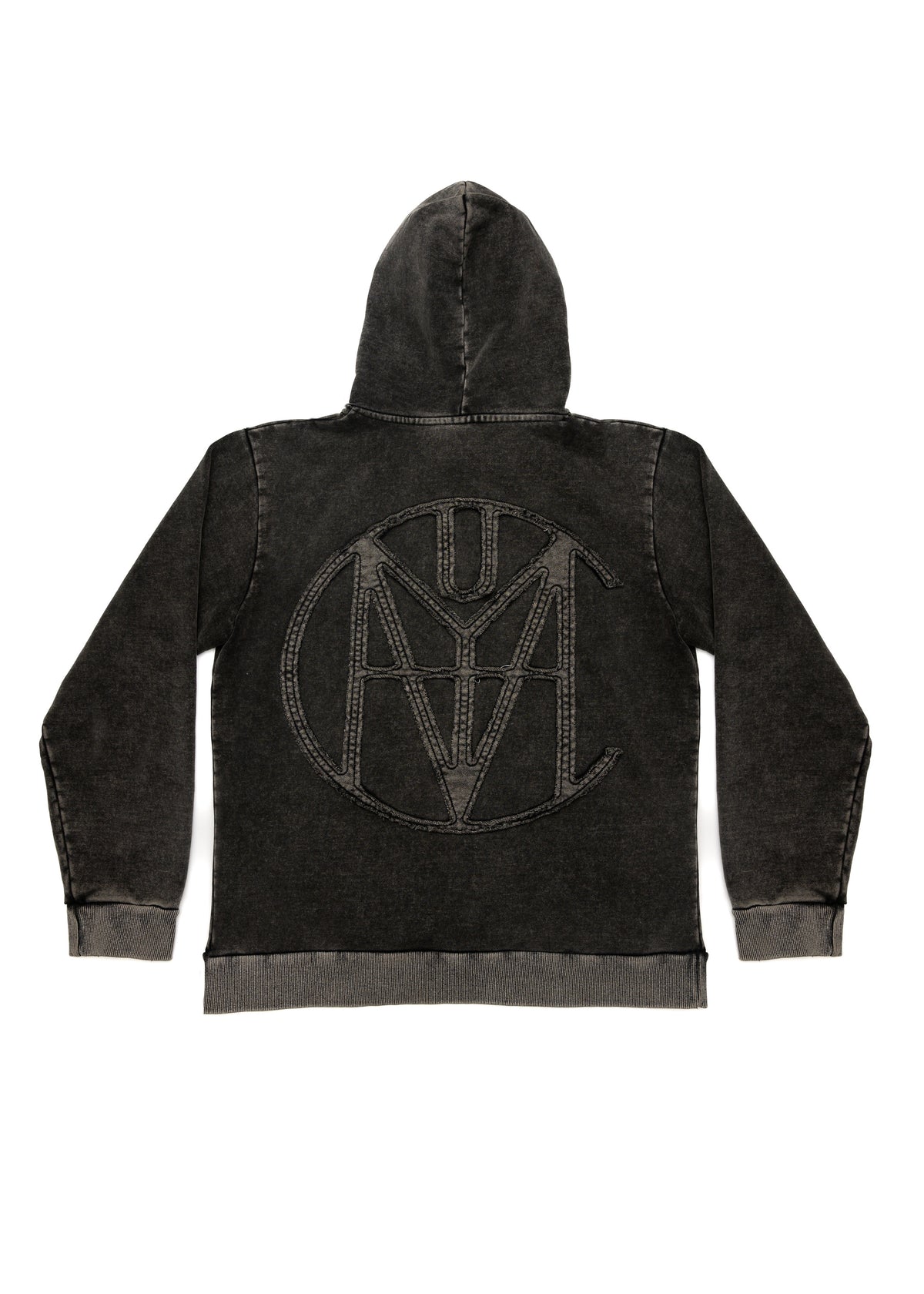 CRKSOLY. Men X Faded Wash Hoodie, product photo 6