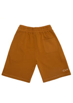 CRKSOLY. Brown Cotton Sweatshort