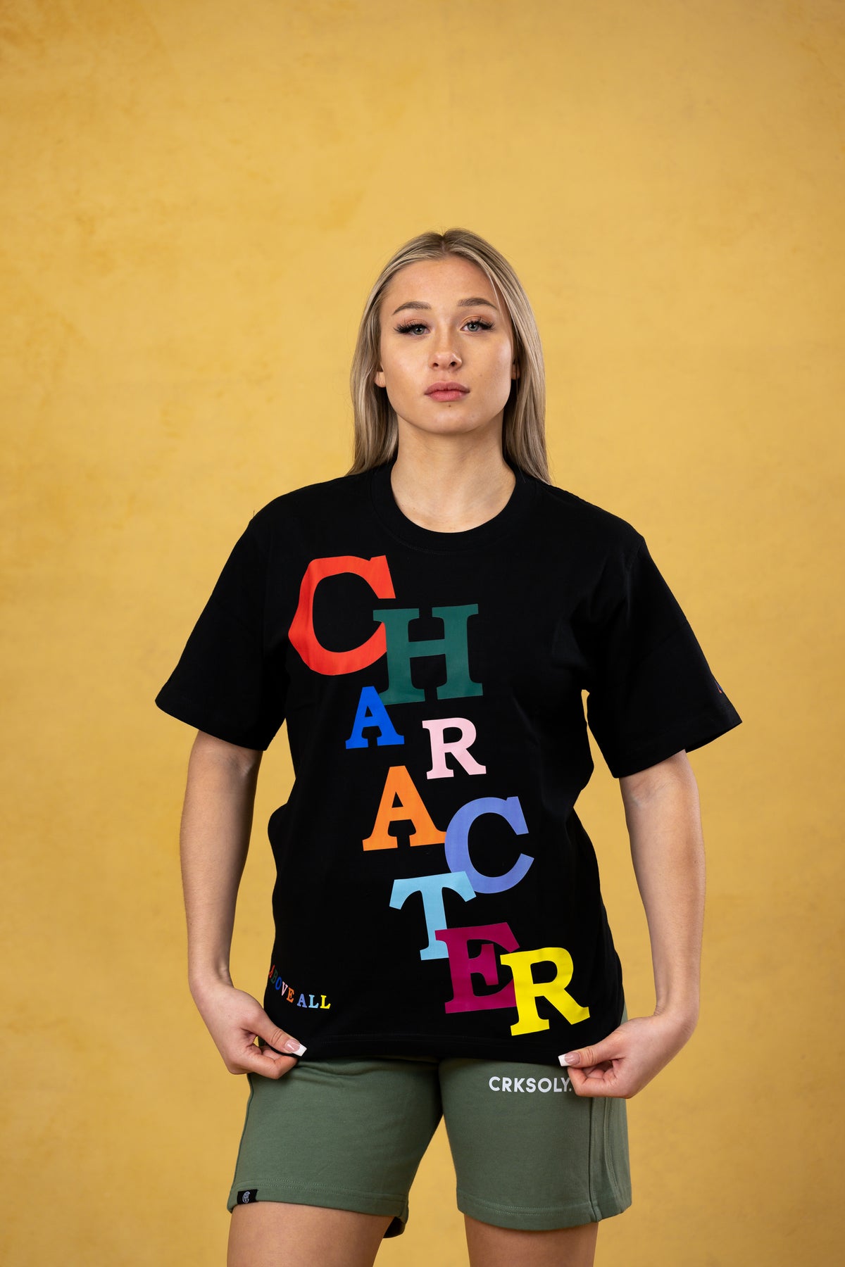 CRKSOLY. CHARACTER Women Streetwear Style T-Shirt, product photo 1