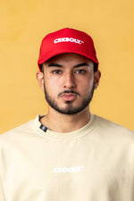 CRKSOLY. Red Blur SnapBack Hat