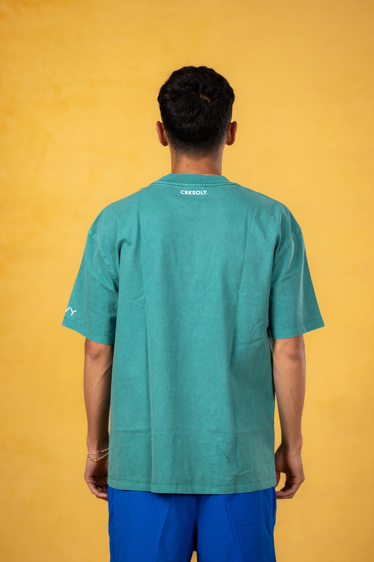 Just A Kid Green Tee, product photo 6