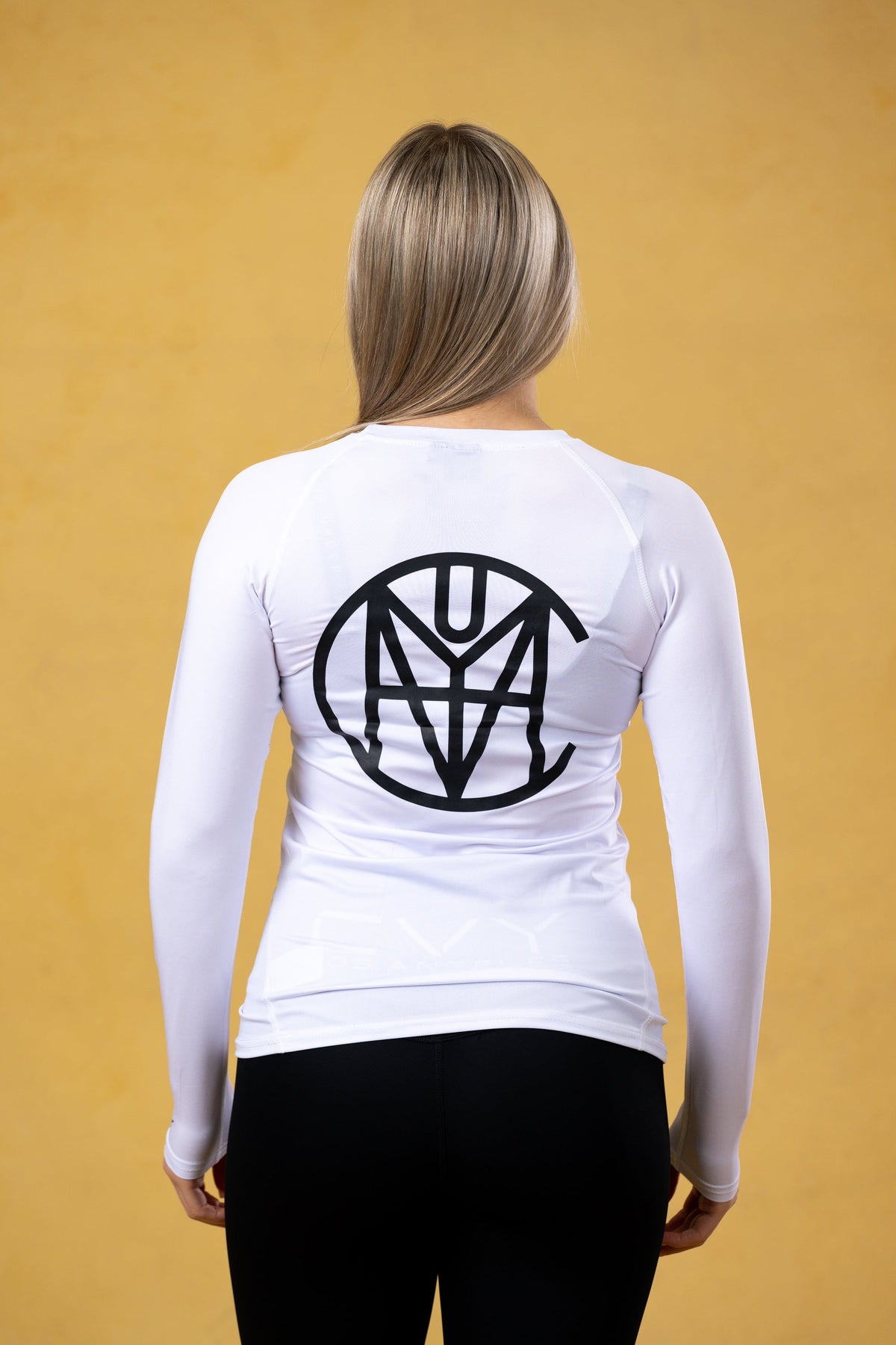 CRKSOLY. Women White Compression Shirt, product photo 5