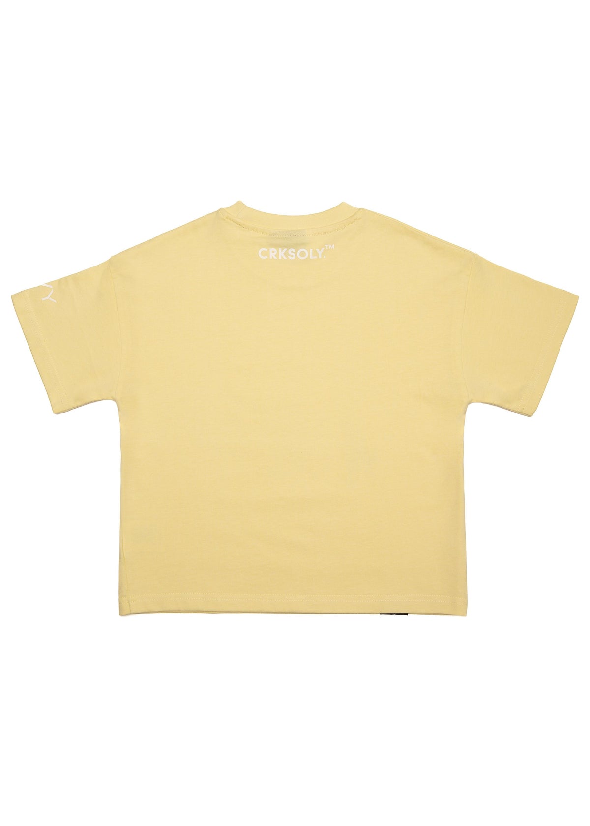 Just A Kid Youth Yellow Streetwear Tee, product photo 10