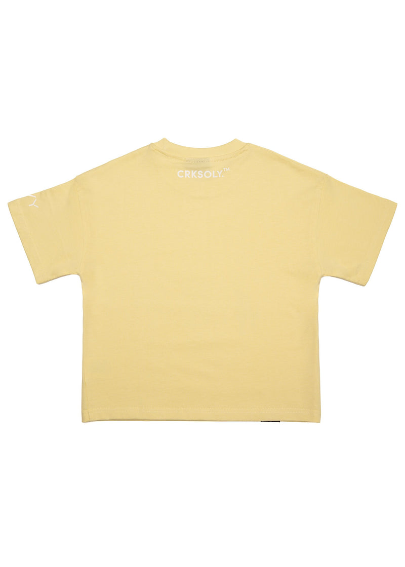 Just A Kid Youth Yellow Streetwear Tee