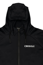CRKSOLY. Women Black Runner’s Jacket