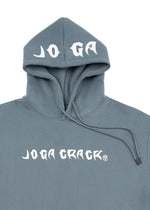 Joga Crack Women Blue Hoodie