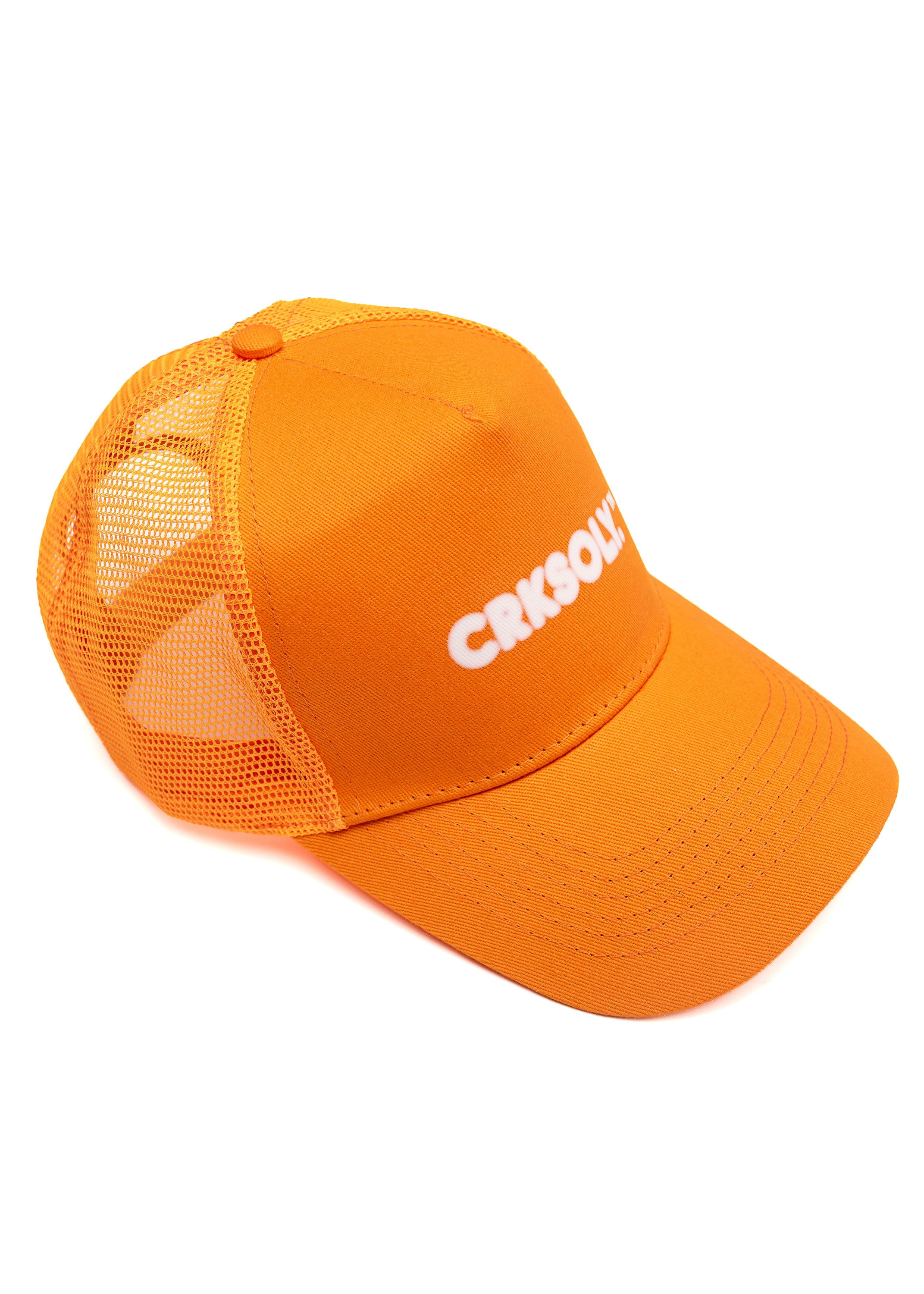 CRKSOLY. Gorra naranja con visera borrosa