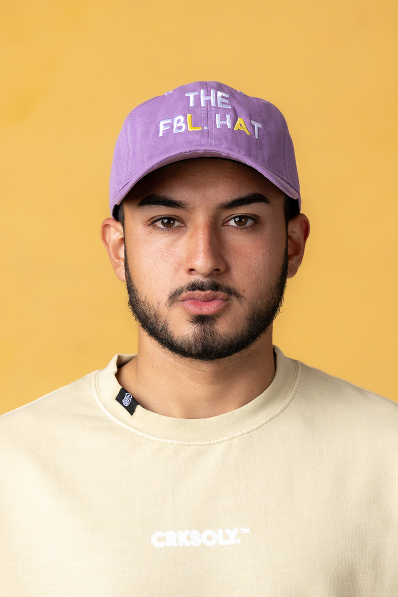FBL. Purple LA Dad Hat