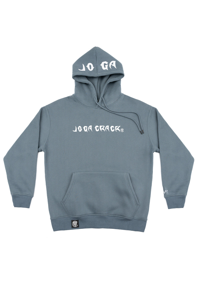 Joga Crack Men Blue Hoodie