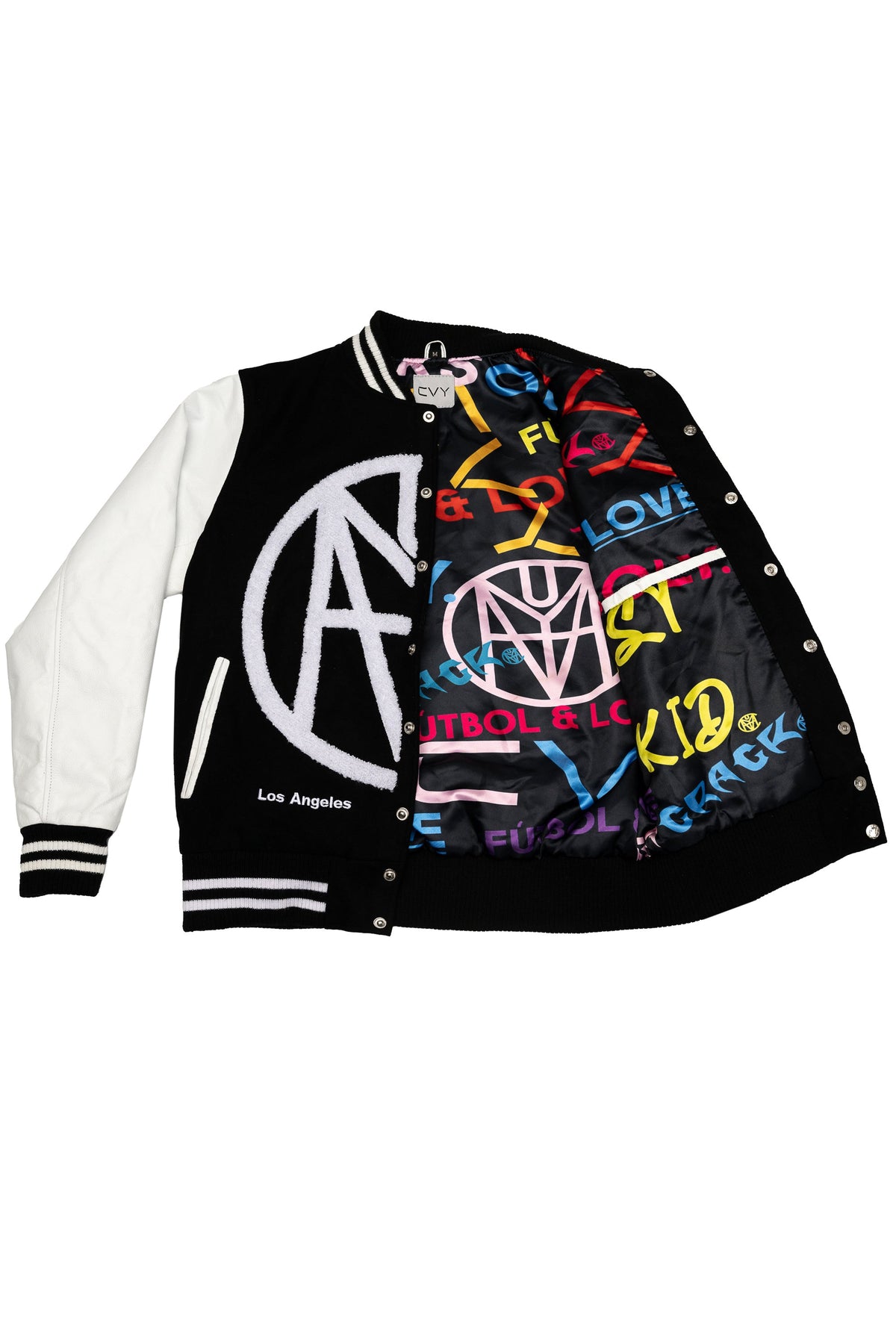 CRKSOLY. Women Varsity Jacket, product photo 4