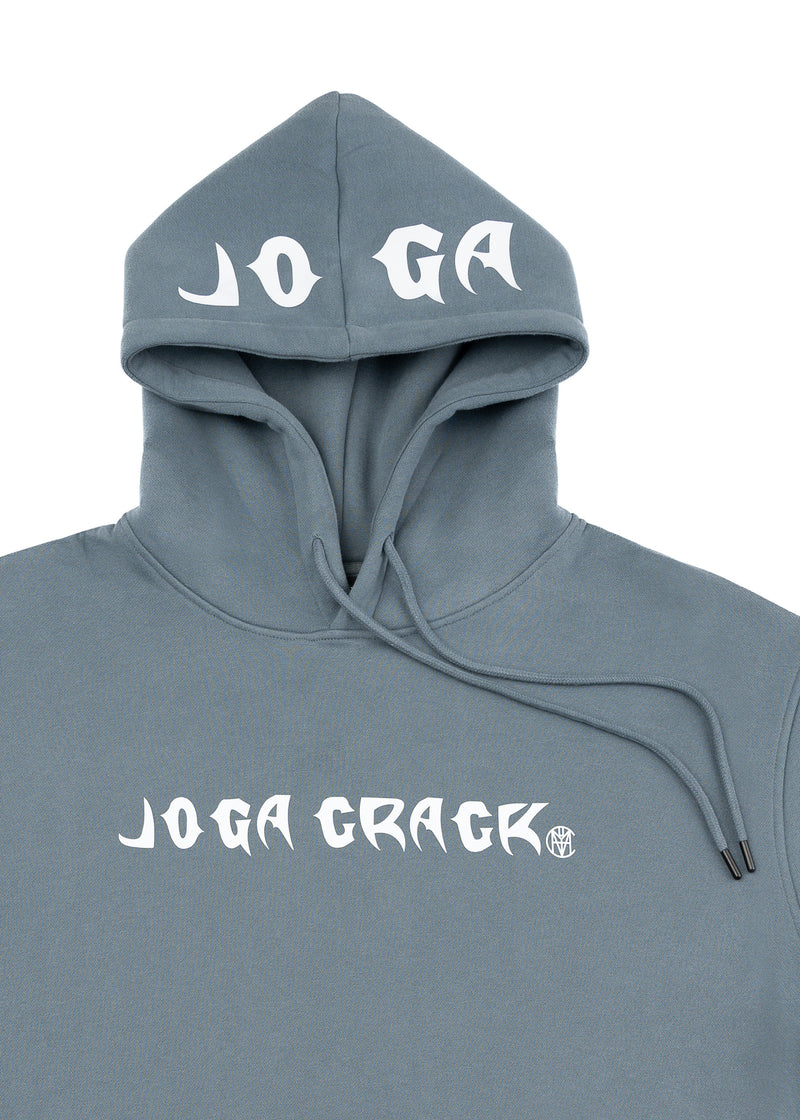 Joga Crack Men Blue Hoodie