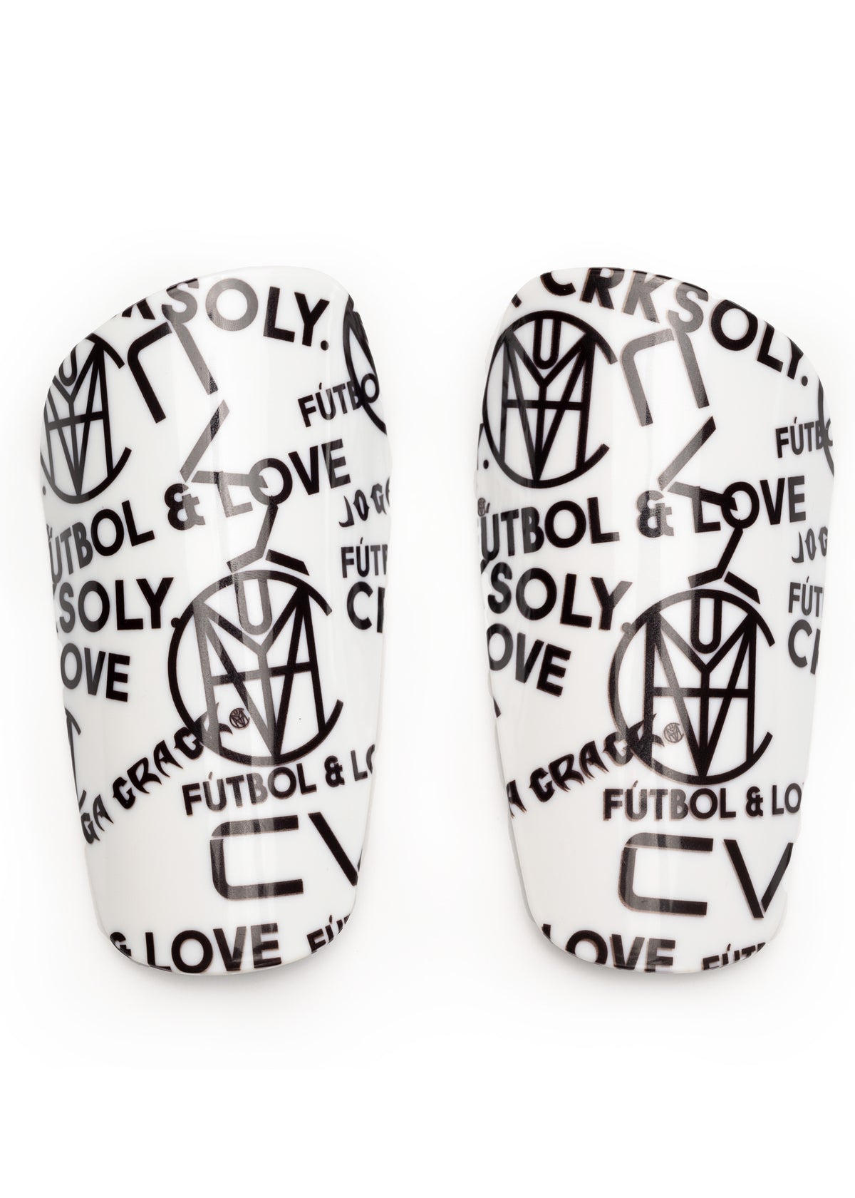CVY Monogram Shin Guards, product photo 2