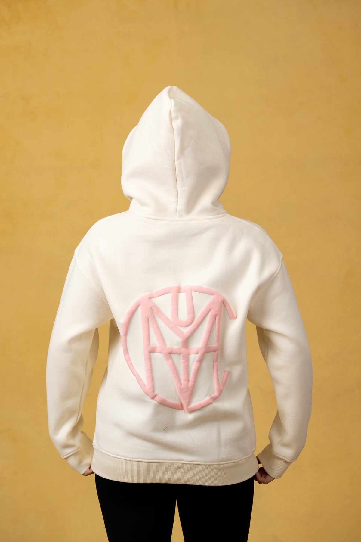 CRKSOLY. Women OFW Cream Hoodie, product photo 4