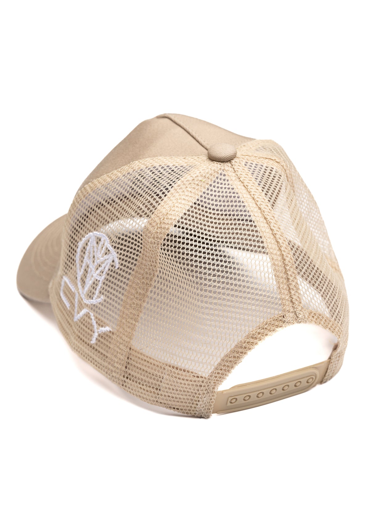 CRKSOLY. Tan SnapBack Hat, product photo 6