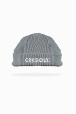 CRKSOLY. Gray Training Beanie