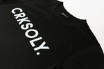 CRKSOLY. Black Training Top