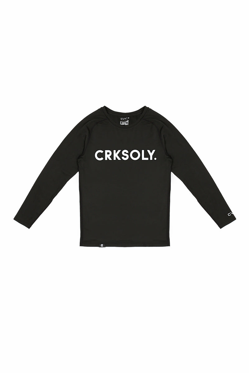 CRKSOLY. Black Compression Shirt