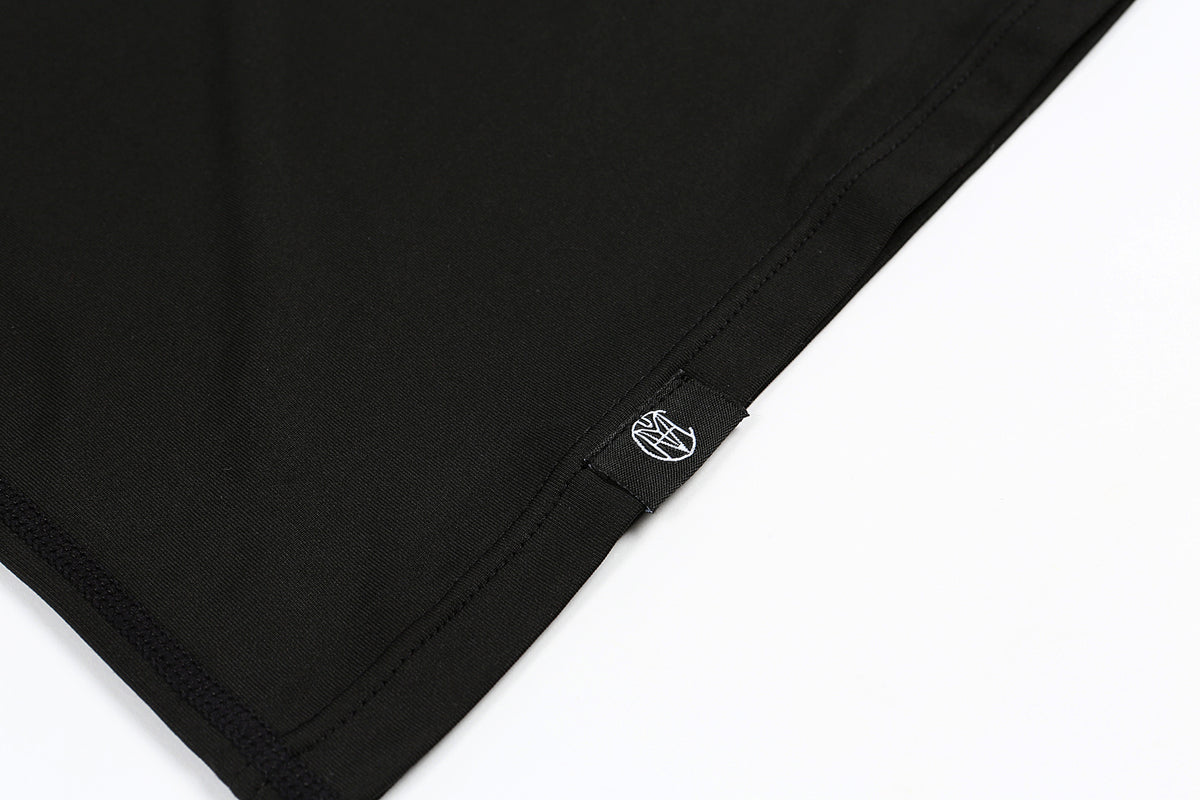CRKSOLY. Men Black Compression Shirt, product photo 3