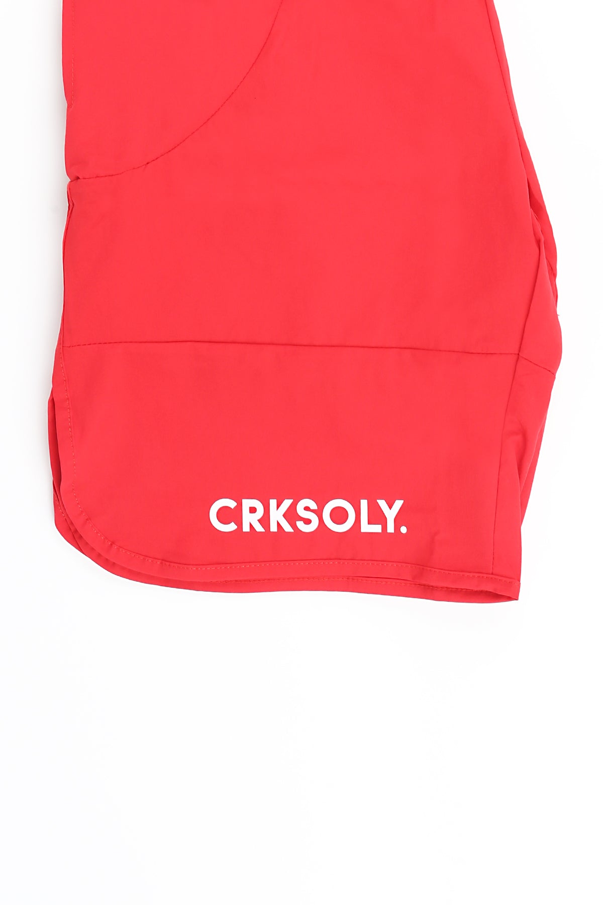 CRKSOLY. Pantalones cortos rojos