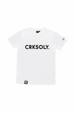 CRKSOLY. White Training Top Youth