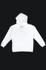 CRKSOLY. Men White Hoodie