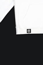 CRKSOLY. Men White Hoodie