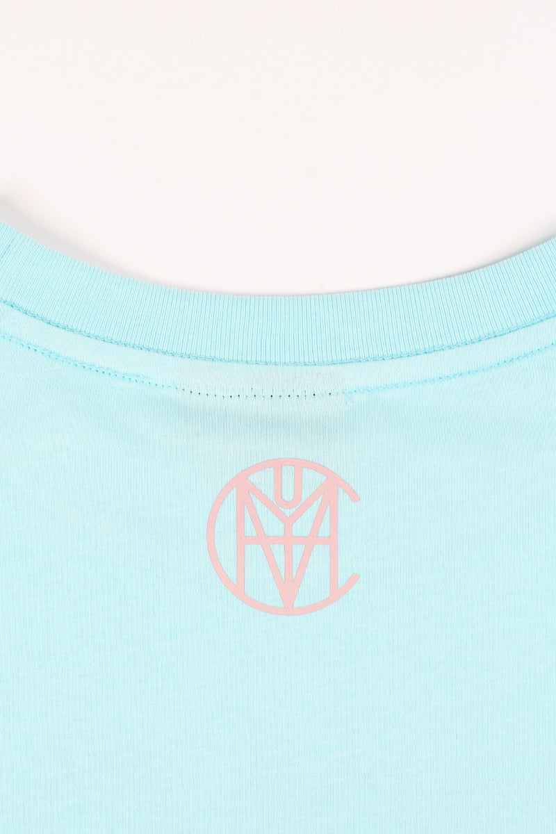 CRKSOLY. Sky Crop Top
