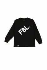 FBL. Youth Black Long Sleeve Shirt