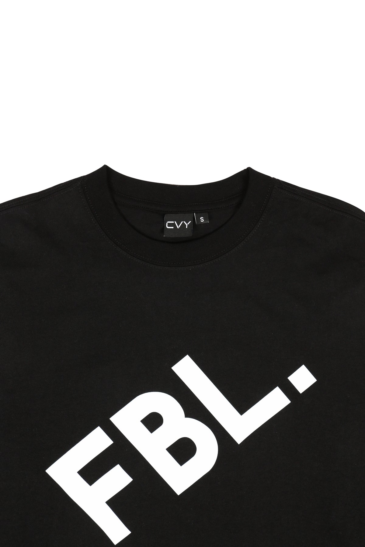 Camisa negra de manga larga para hombre FBL