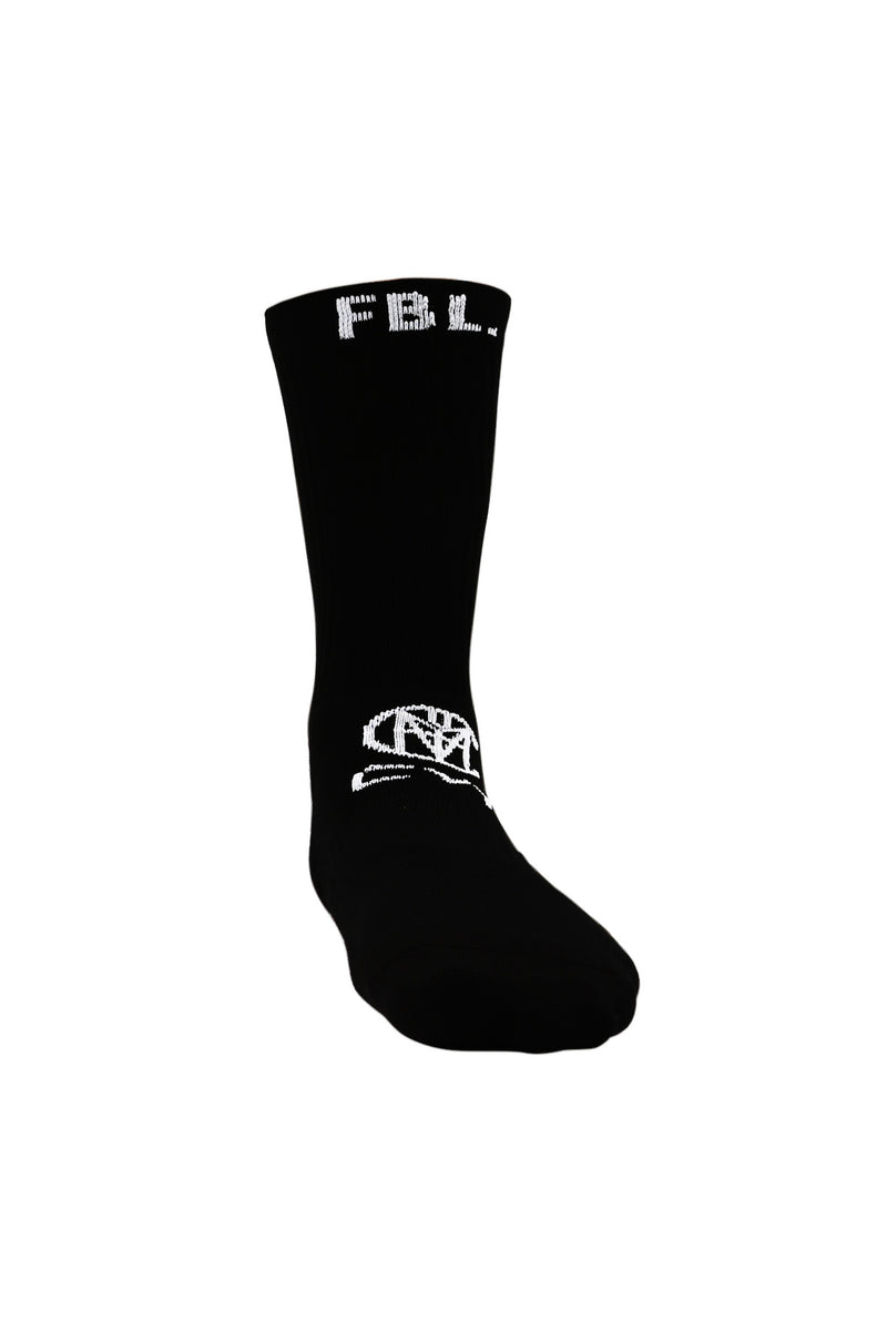 FBL. Black Training Grip Socks