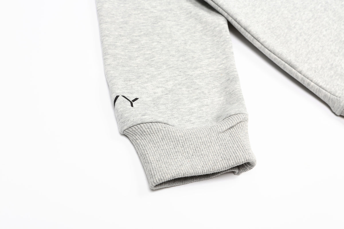 FBL. Youth Heather Grey Crewneck, product photo 5