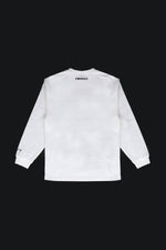 FBL. Youth White Long Sleeve Shirt