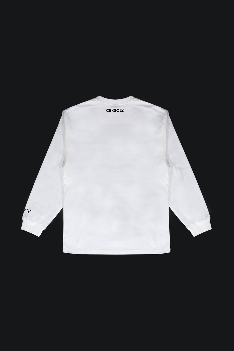 FBL. White Long Sleeve Shirt