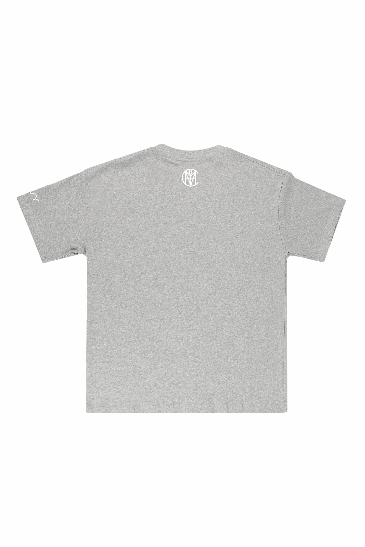 CRKSOLY. Men Gray Cotton T-Shirt, product photo 5