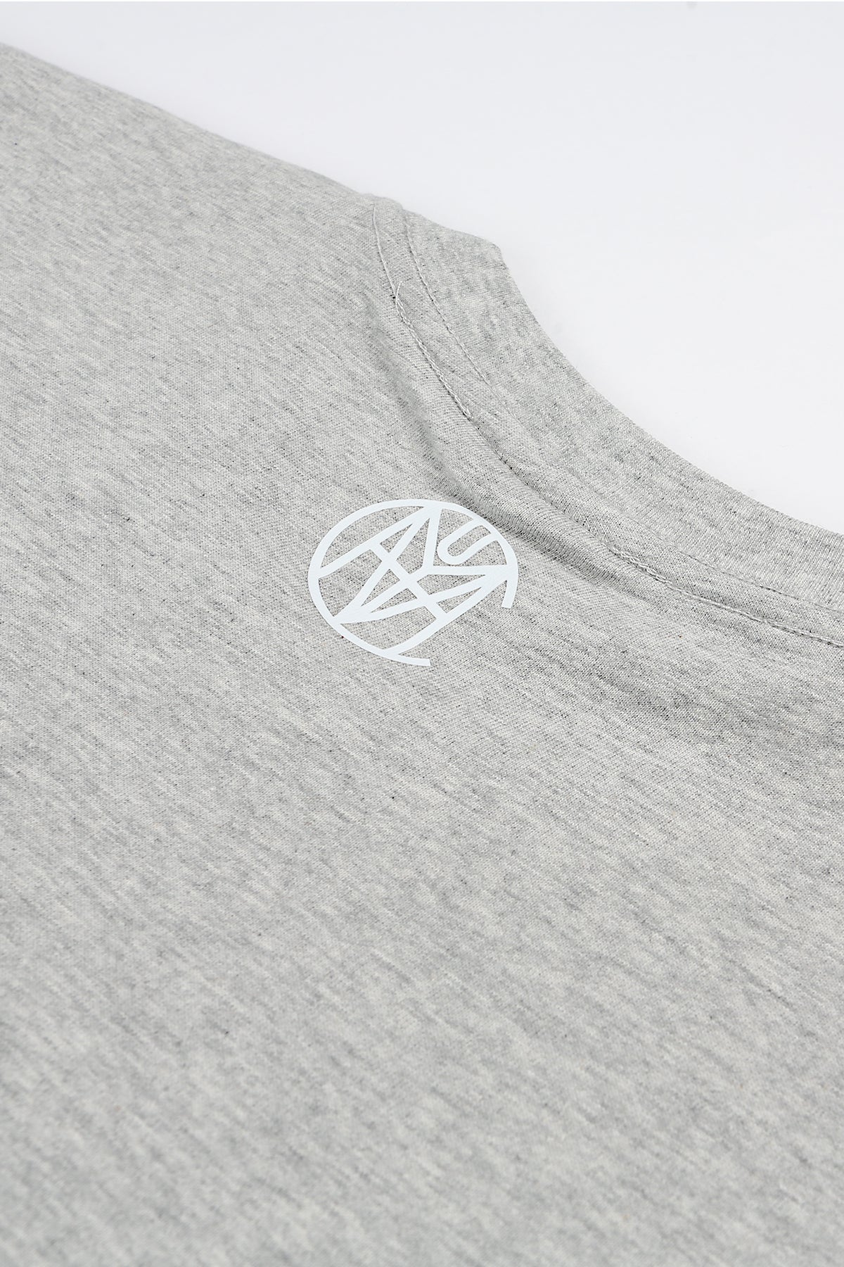 CRKSOLY. Men Gray Cotton T-Shirt, product photo 6