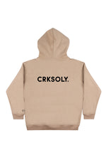 CRKSOLY. JUST A KID. Sand Hoodie