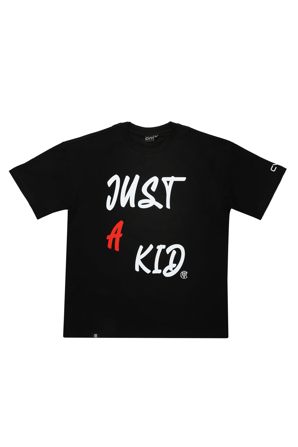 Just a Kid Black T-Shirt, product photo 2
