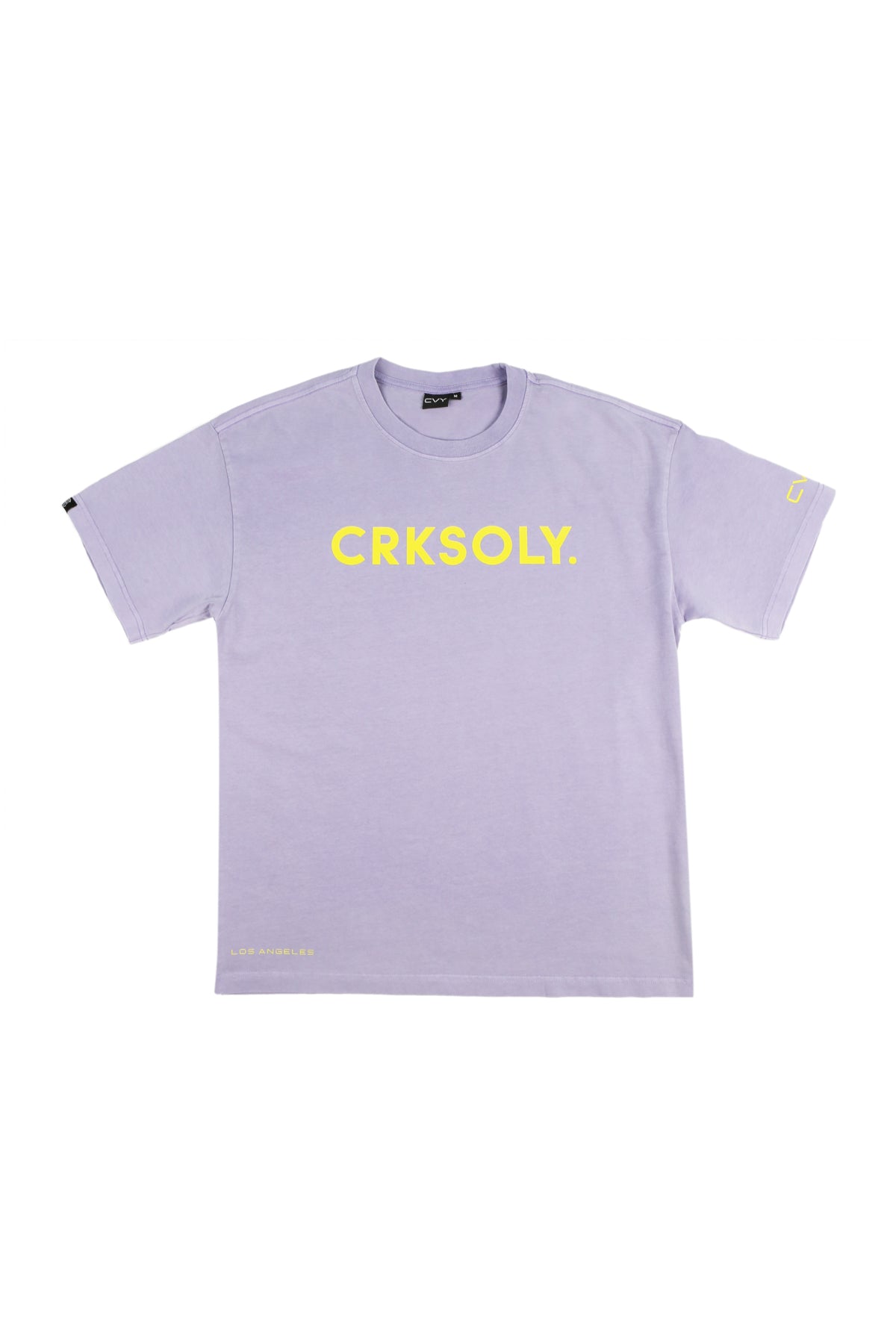 CRKSOLY. Men Light Purple Tee, product photo 2