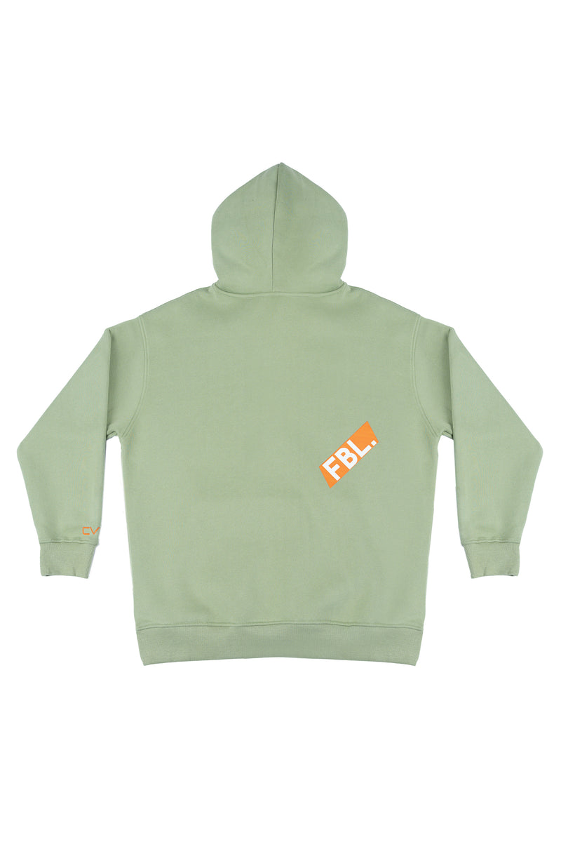 FBL. Men Matcha Green Hoodie