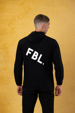 FBL. Men Black Windbreaker Jacket