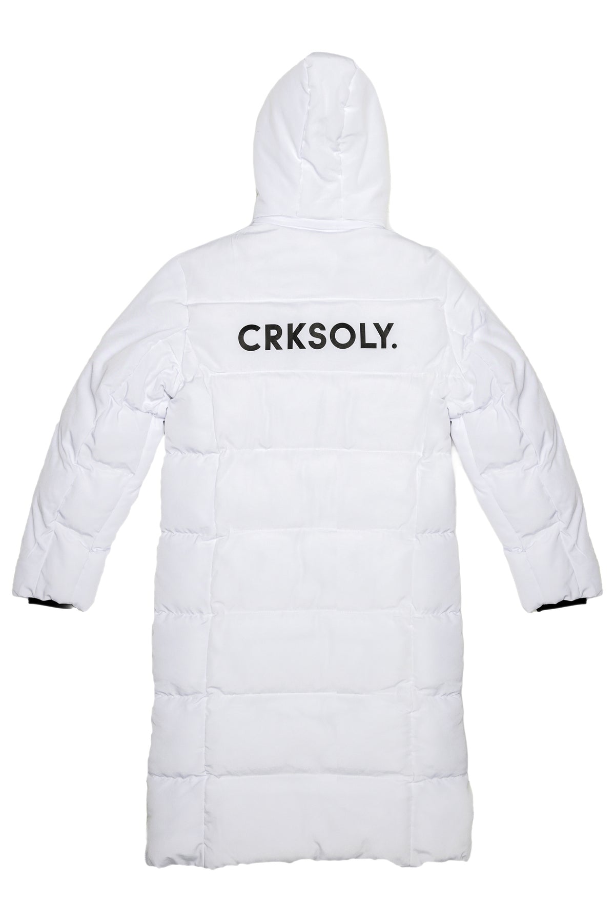 CRKSOLY. Men White Ice Parka, product photo 8
