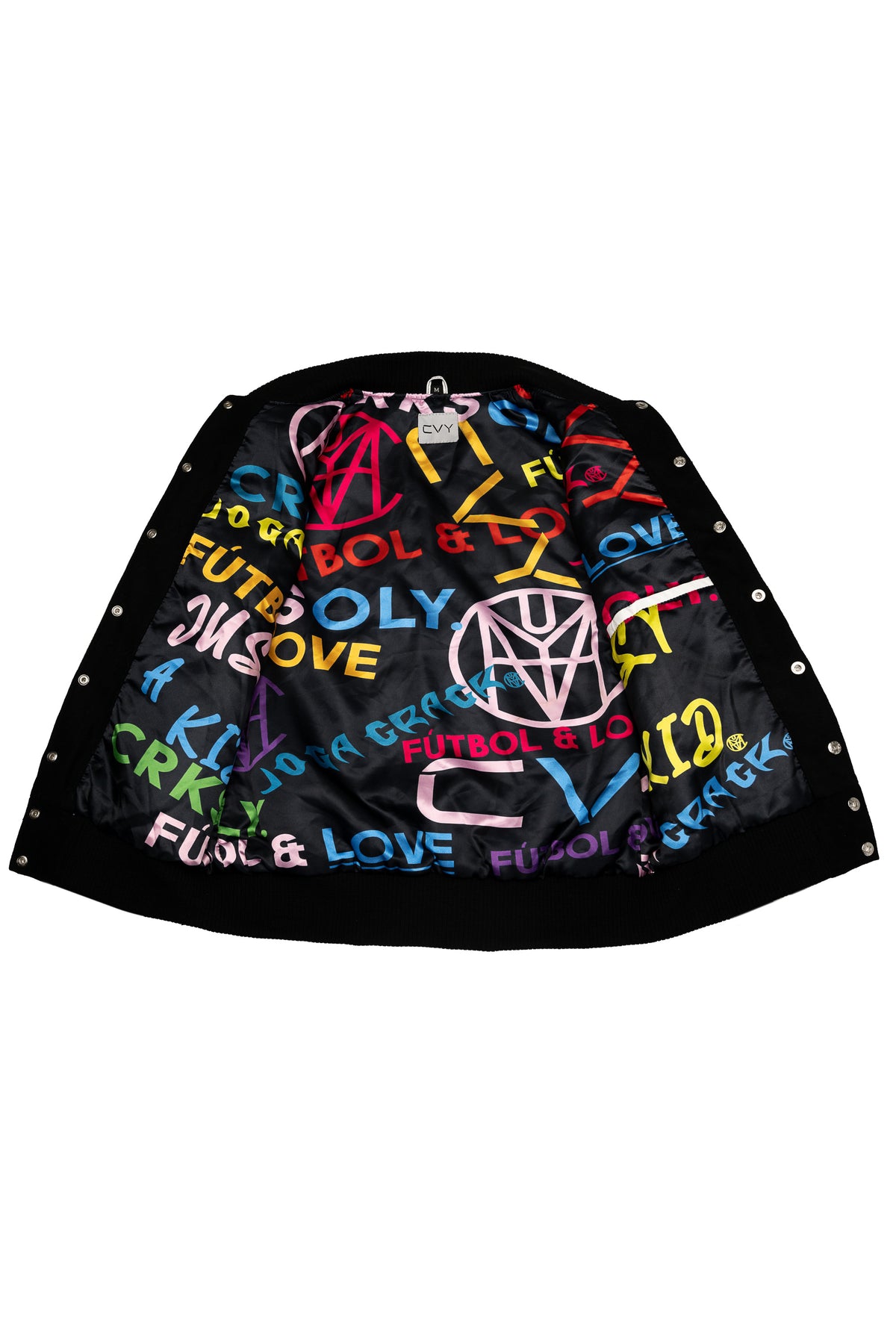 CRKSOLY. Men Varsity Jacket, product photo 3