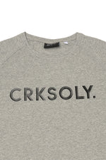 CRKSOLY. Gray Cotton-Elastic Tee