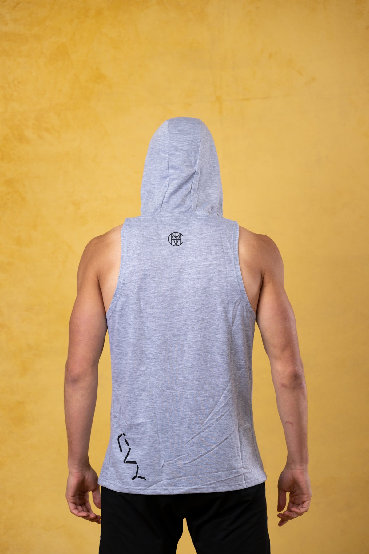 CRKSOLY. Men Hooded Tank Top, product photo 7